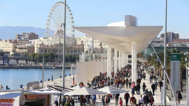 Malaka Leilighet Málaga Eksteriør bilde